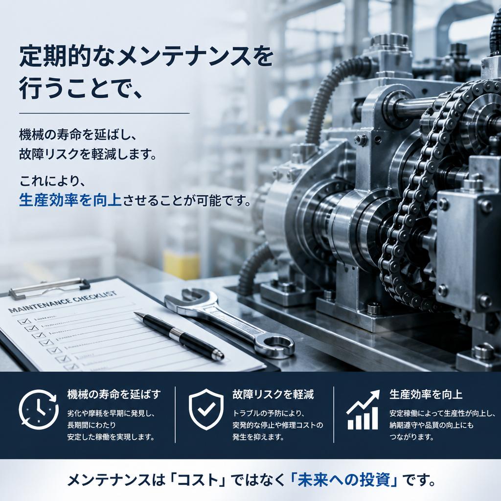 メンテナンスの必要性